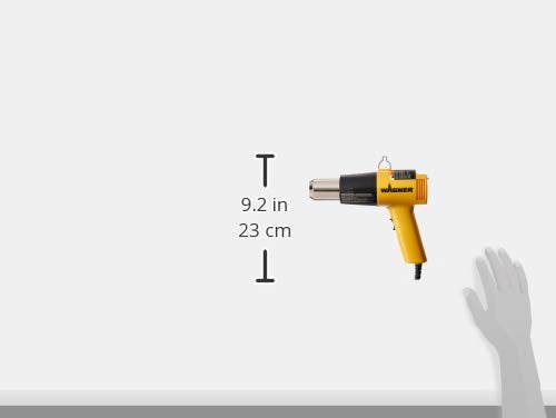 Wagner HT1000 Heat Gun: 2 Temp Settings, Ideal for Paint, Adhesive, & Rust Removal