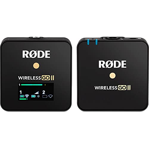 Enhance Your Audio Setup with the Rode Wireless GO II Single Compact Digital Wireless Microphone System Recorder Bundle