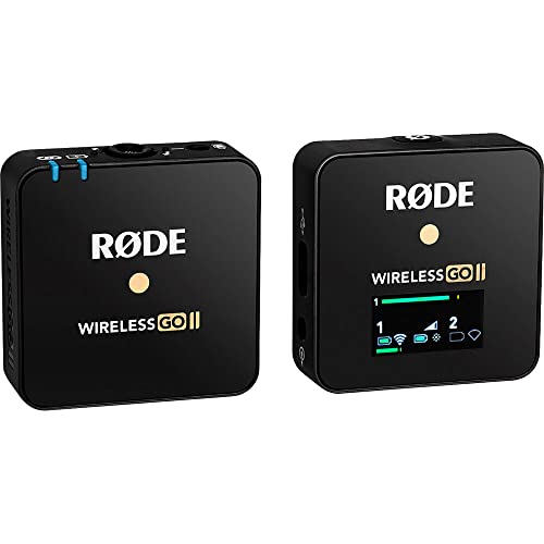 Enhance Your Audio Setup with the Rode Wireless GO II Single Compact Digital Wireless Microphone System Recorder Bundle