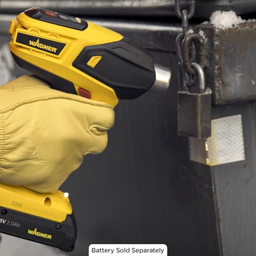 Wagner HT1000 Heat Gun: 2 Temp Settings, Ideal for Paint, Adhesive, & Rust Removal