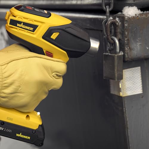 Wagner HT1000 Heat Gun: 2 Temp Settings, Ideal for Paint, Adhesive, & Rust Removal