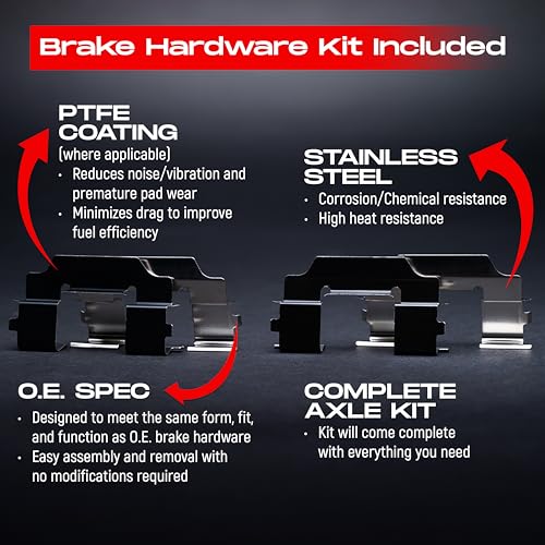 R1 Concepts eLine Brake Kit: Upgrade Your 1992-1998 Lexus SC300 with Complete Rotors & Pads