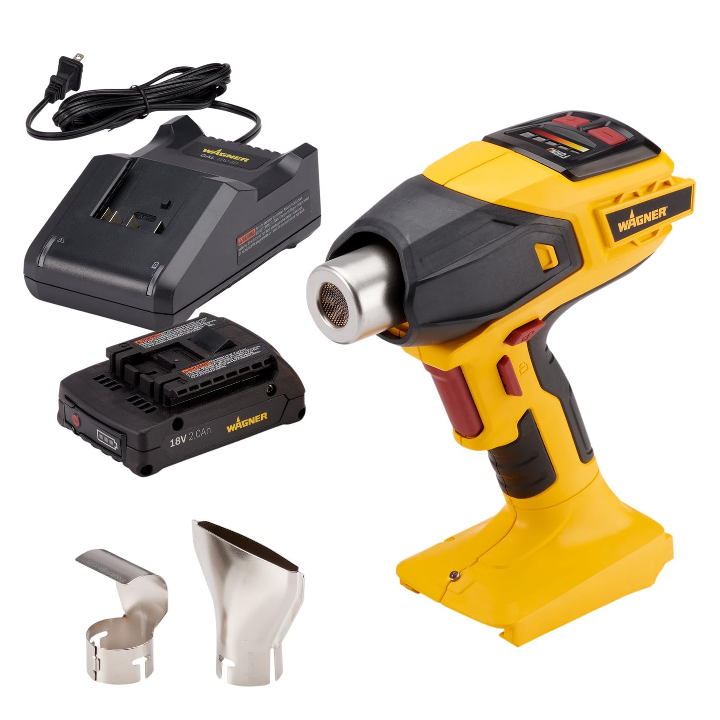 Wagner HT1000 Heat Gun: 2 Temp Settings, Ideal for Paint, Adhesive, & Rust Removal