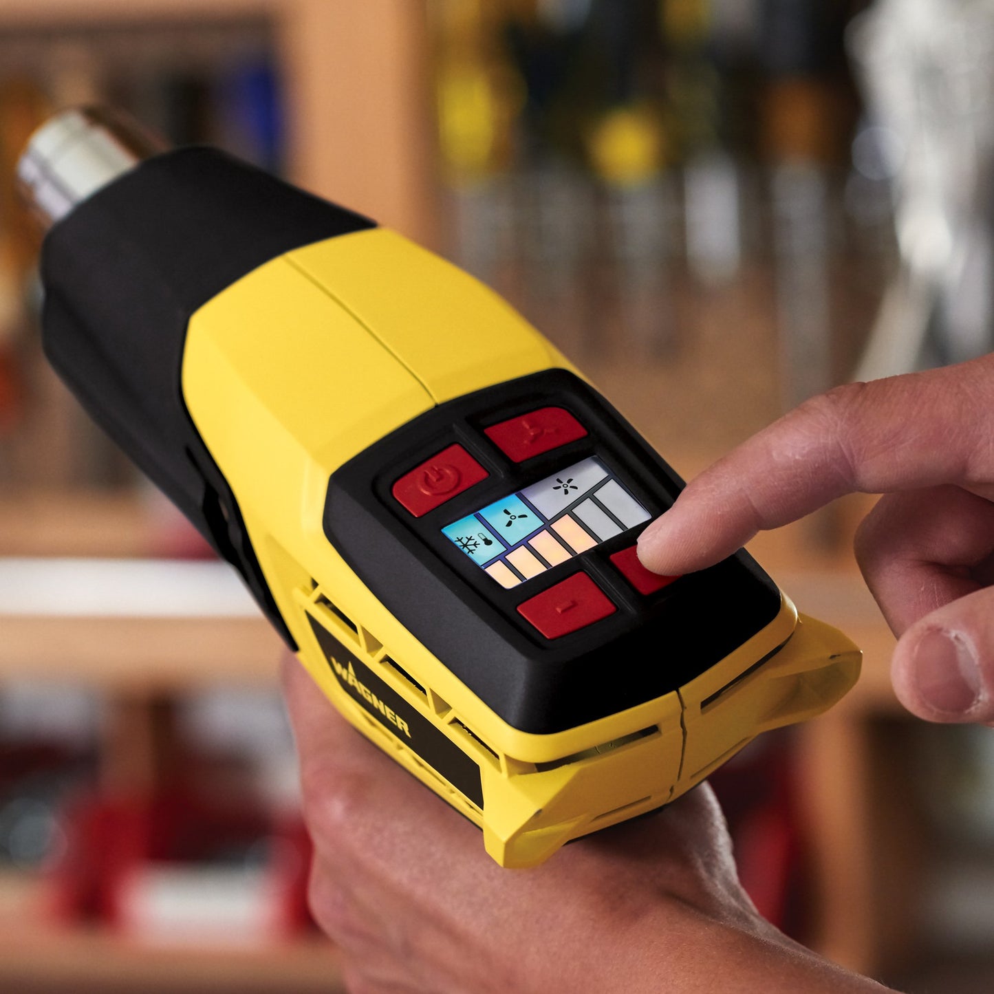 Wagner HT1000 Heat Gun: 2 Temp Settings, Ideal for Paint, Adhesive, & Rust Removal