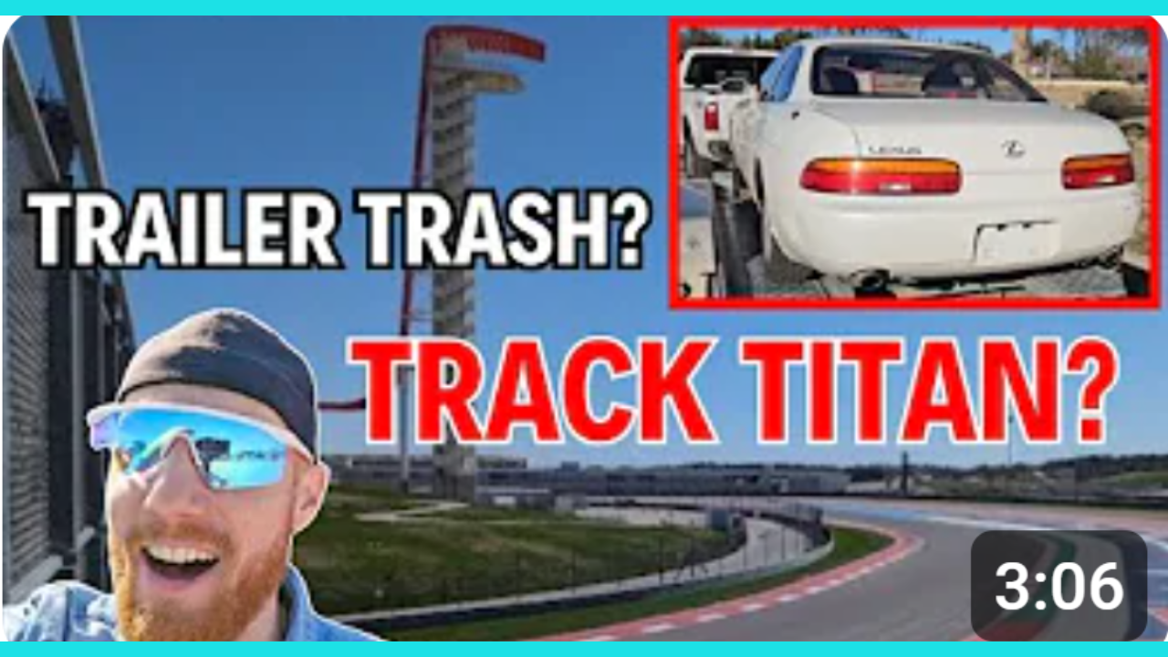 Load video: Transformation from Trailer Trash to Track Titan!