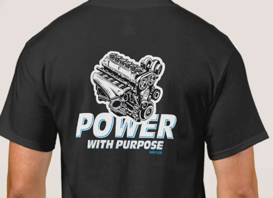 TaterNater Power with Purpose Shirt | Romans 8:28 Turbo 2JZ Tee